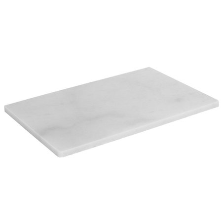 HOME BASICS 8 x 12 Marble Cutting Board, White CB45248